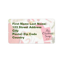 Big Christmas Swap Address Labels