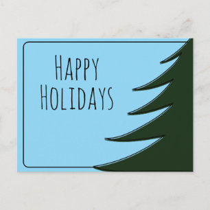 Big Christmas Tree Postcard