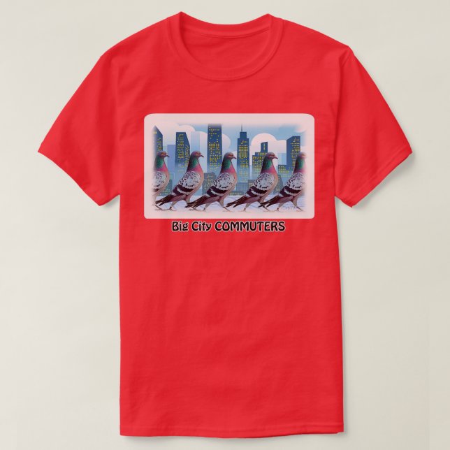 BIG CITY COMMUTERS 2 T-Shirt (Design Front)