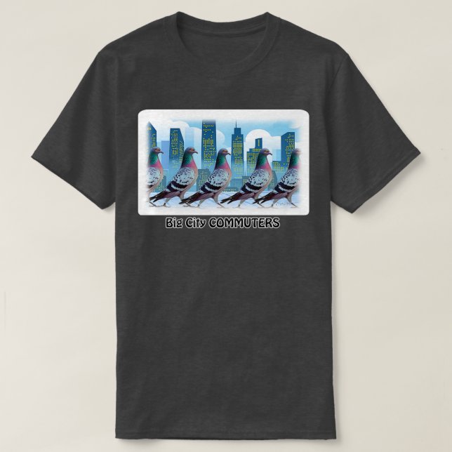 BIG CITY COMMUTERS T-Shirt (Design Front)
