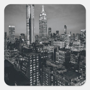 "Big City Sticker – Urban Skyline Decal"