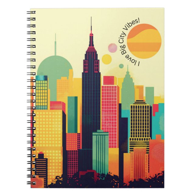 Big City Vibes Notebook (Front)