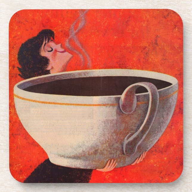 big coffee drinker coaster (Front)