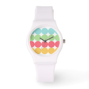 Big Colourful Dots Watch