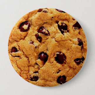 big cookie 10 cm round badge