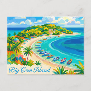 Big Corn Island Nicaragua Postcard