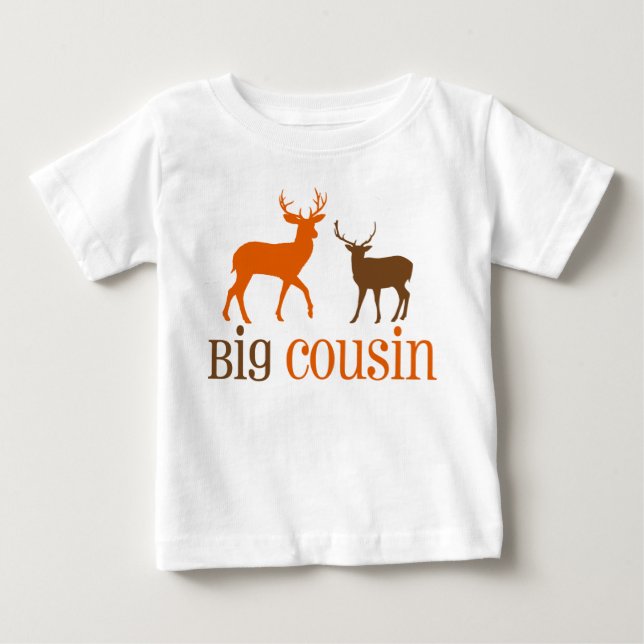 Big Cousin Deer T-shirt (Front)