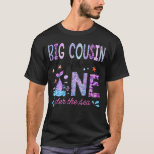 Big Cousin Of The Oneder The Sea 1St Birthday T-Shirt