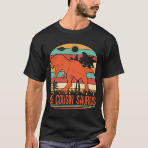 BIG COUSIN SAURUS Dinosaur Vintage  T-Shirt