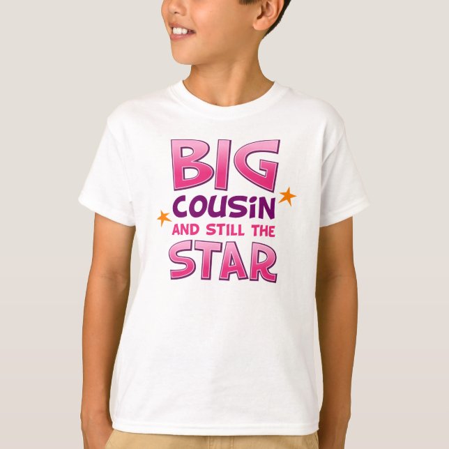 Big Cousin Star T-Shirt (Front)