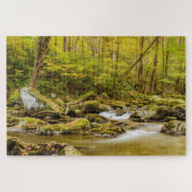 Big Creek | North Carolina Jigsaw Puzzle (Horizontal)