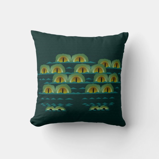 Big Croc Cushion (Front)