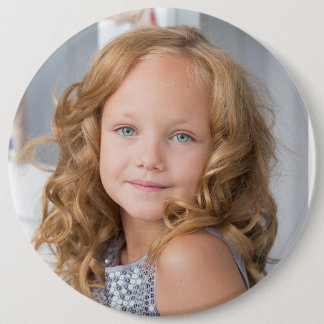 BIG custom photo round button