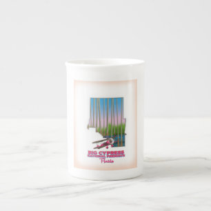 Big cypress national preserve Florida map Bone China Mug