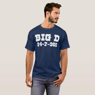 Big D 24-7-365 Shirt - For Dallas Football Fans
