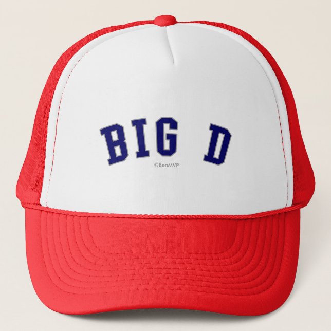 Big D Trucker Hat (Front)