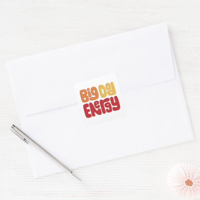 Big Dad Energy Sticker (Envelope)