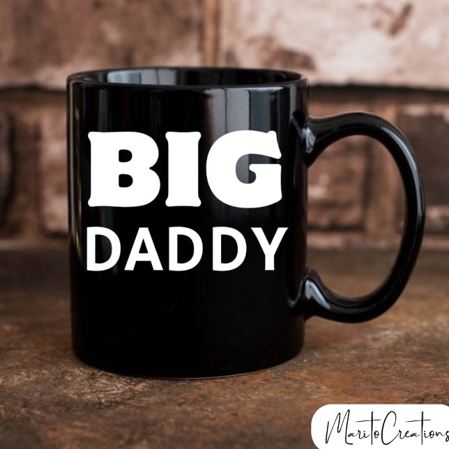 Big Daddy coffee mug, gift for dad. Mug (Creator Uploaded)