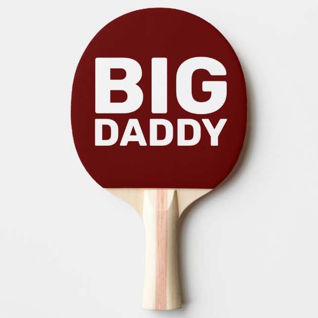 BIG DADDY PING PONG PADD;ES PADDLE (Front)