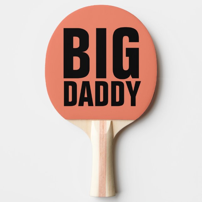 BIG DADDY PING PONG PADDLES (Front)
