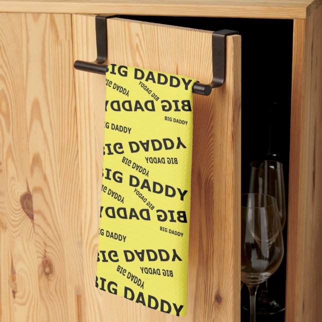 Big Daddy!  Tea Towel (Thirds Fold)
