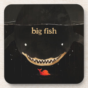 Big Dark Shark Coaster