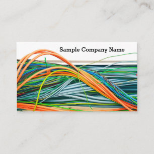 Big Data Analyst Consulting Firm Business Card