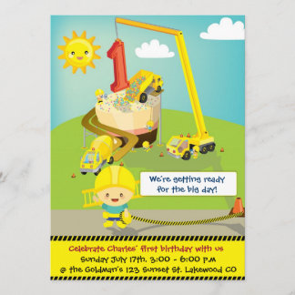 Big Day Birthday Invitation