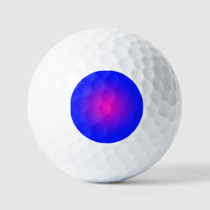 Big Day for the Blue and Magenta   Golf Balls