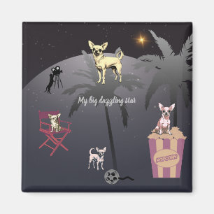 Big Dazzling Star  Magnet