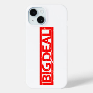 Big Deal Stamp iPhone 15 Case