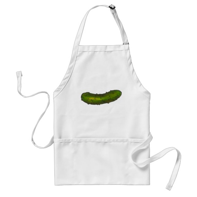 Big Dill Crunchy Green Kosher Sour Pickle Foodie Standard Apron (Front)