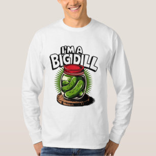 Big Dill Pickle Jar Graphic for Pickle Lovers T-Shirt