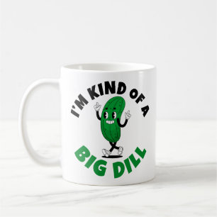 Big Dill Pickle Pun Coffee Mug