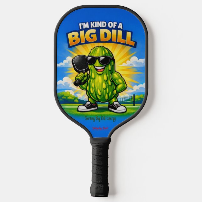Big Dill Pickleball Paddle (Back)