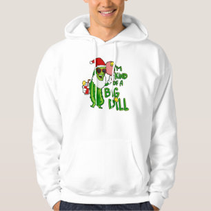Big Dill Pickleball Santa Hoodie