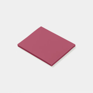 Big dip o’ruby  (solid colour) post-it notes