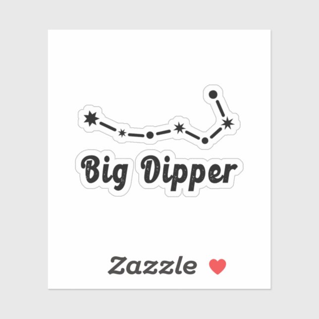 Big Dipper Constellation Ursa Major (Sheet)