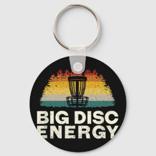 Big Disc Energy Disc Golf Sports Disc Golfer Sport Key Ring