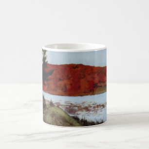 Big Ditch Lake hiking and fishing path Coffee Mug