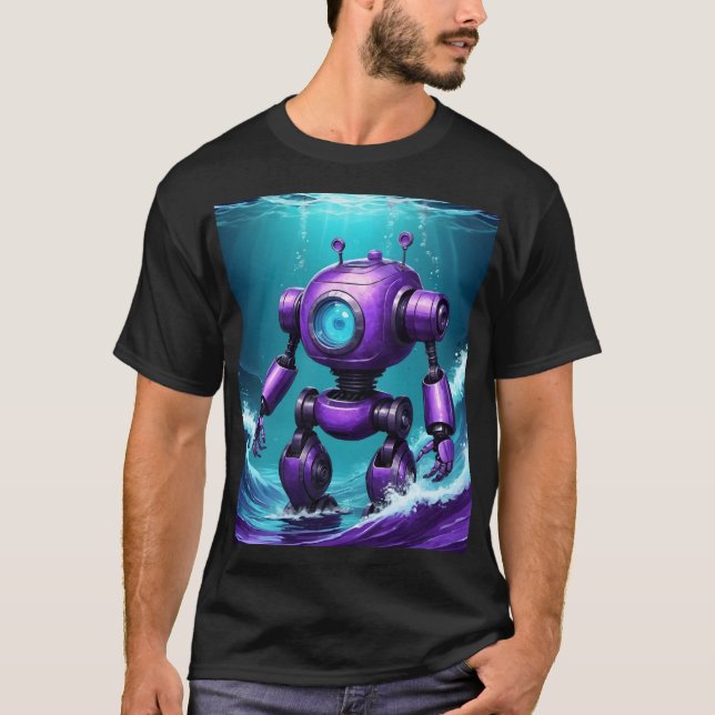 big diving robot  T-Shirt (Front)