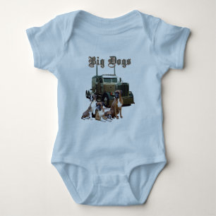 Big Dogs Baby Bodysuit