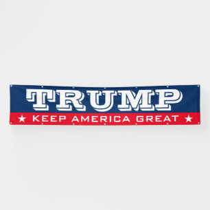 Big Donald Trump 2020 election Keep America Great Banner