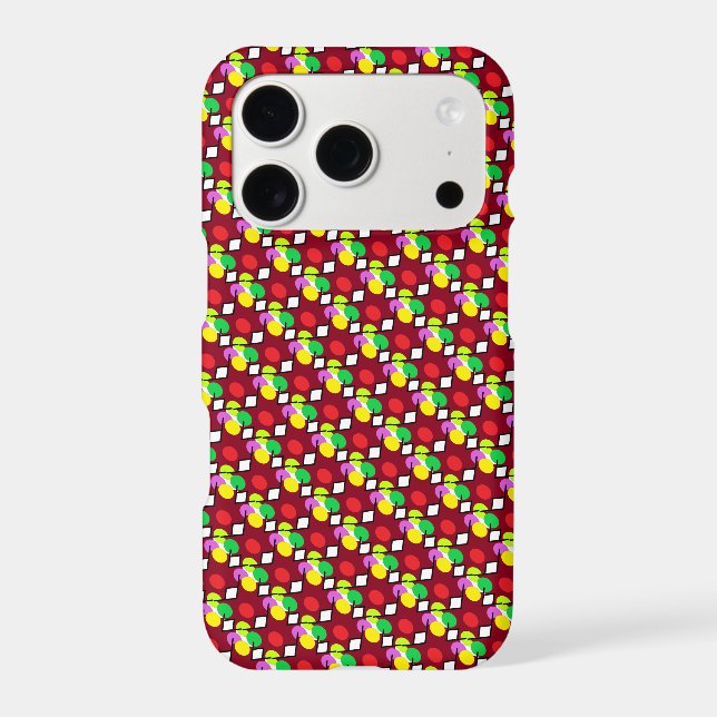 BIG DOT COLORS IN A PATTERN FAIRLY BRIGHT     Case (Back)
