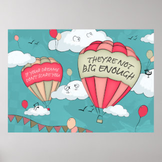 Big dreams poster