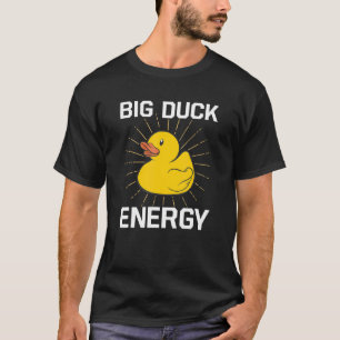 Big Duck Energy Bathroom Ducky Assortment Yellow D T-Shirt