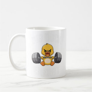 Big Duck Energy Funny Gym Motivation Design - Cute Coffee Mug