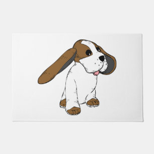 Big Earred Dog Doormat