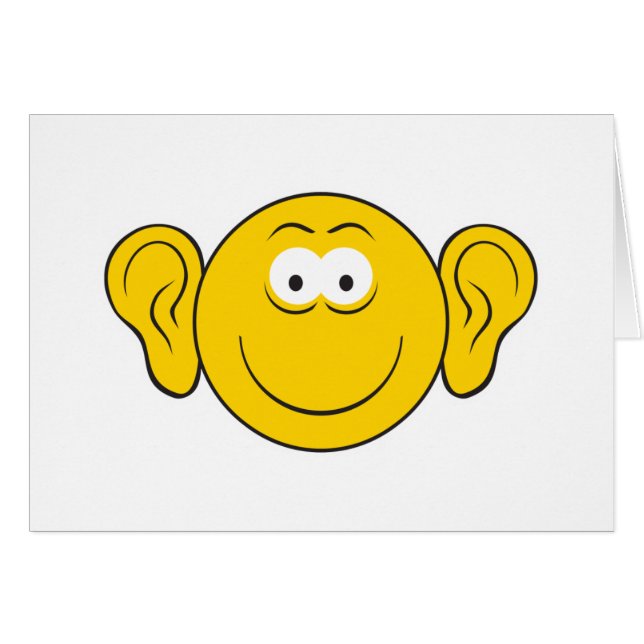 Big Ears Face (Front Horizontal)