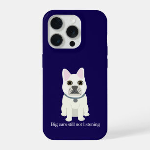 Big ears still not listening, Navy iPhone 15 Pro Case